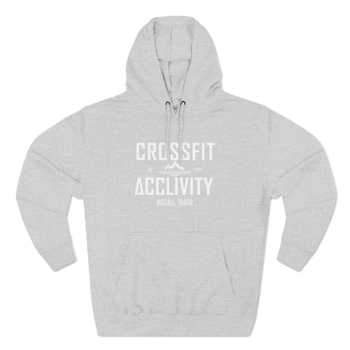 Grey Acclivity Fleece Hoodie