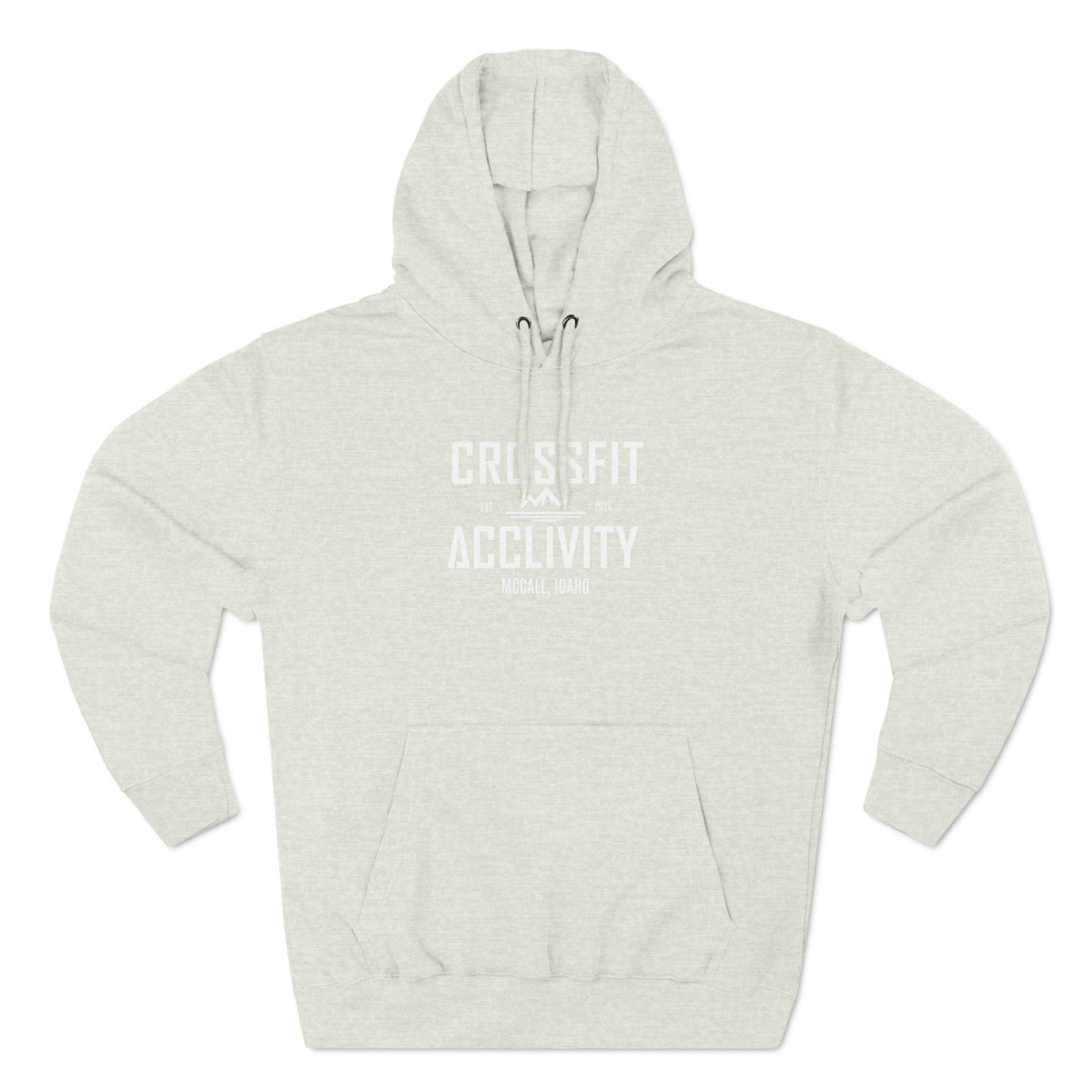 Grey Acclivity Fleece Hoodie